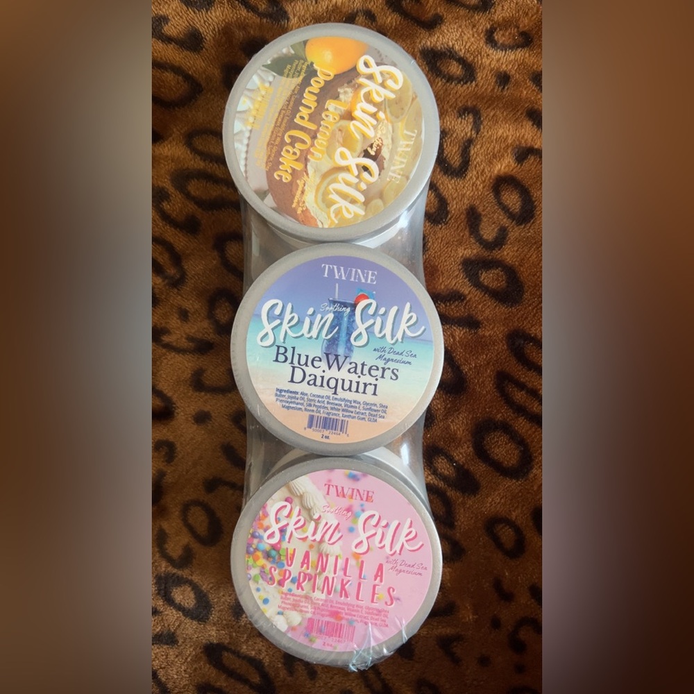 Twine Skin Silk with Dead Sea Magnesium Body Butter Trio